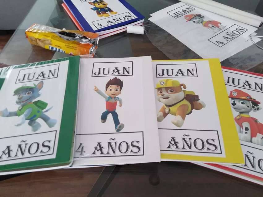 Se forran cuadernos 1.00 c/u