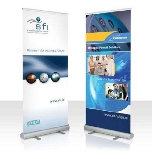 Parantes publicitarios roll screen 100x200 (04 unid)