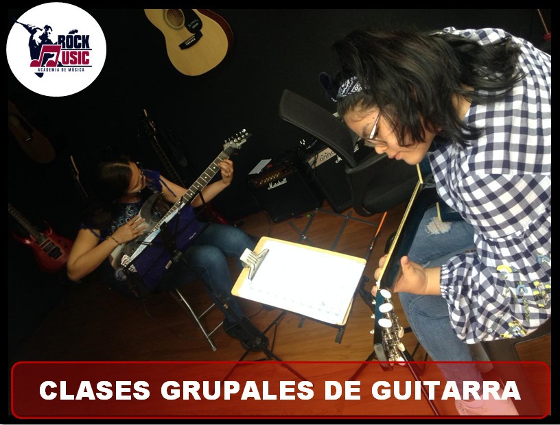 Academia rockmusic ofrecemos clases de canto e instrumentos