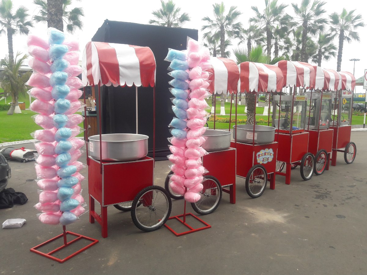 Alquiler carritos snacks algodon,pop corn, eventos 997021638