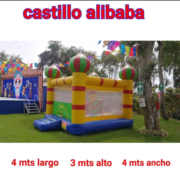 Alquiler de cama saltarina elástica. wsap 981711340