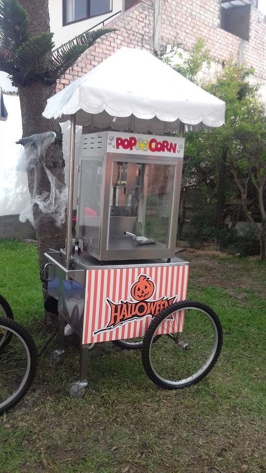 Alquiler de carritos snack popcorn algodón sandwichs y más