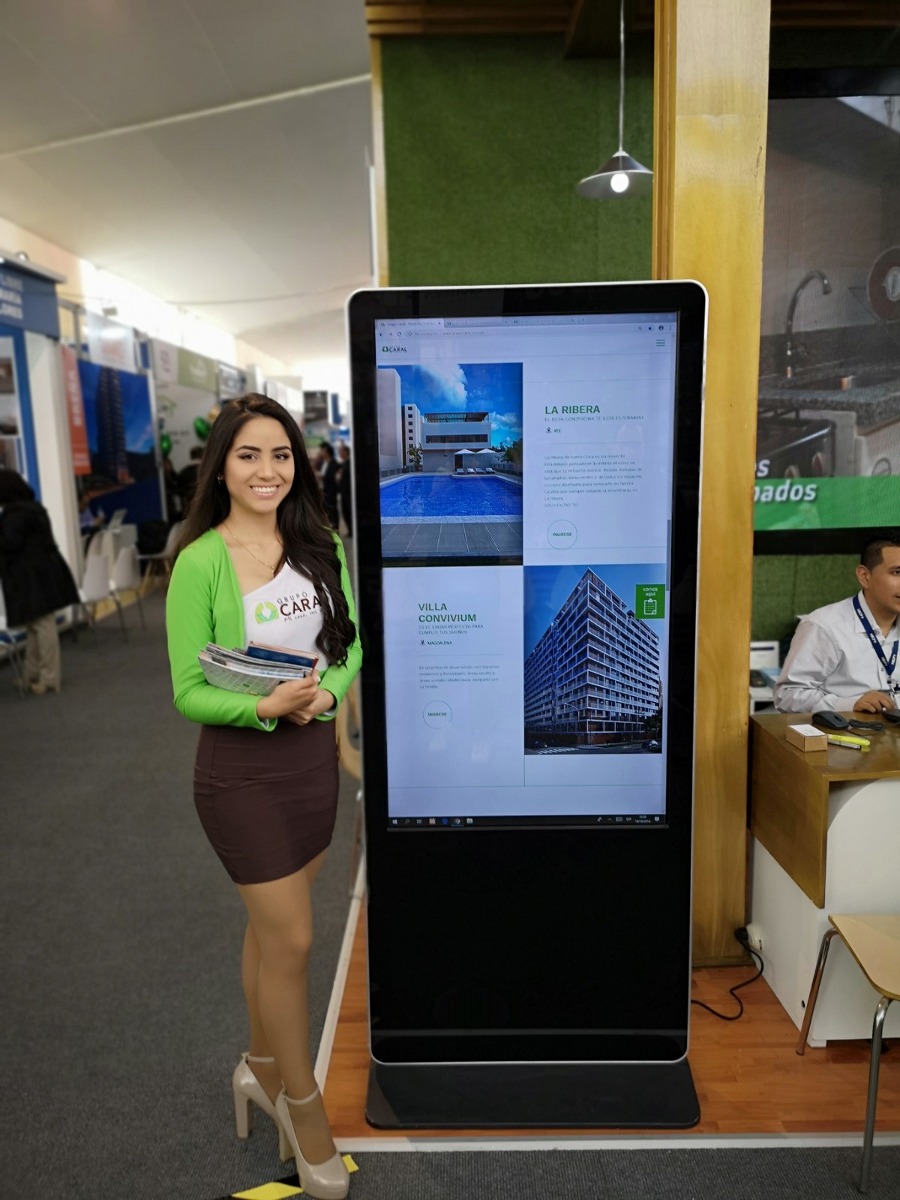 Alquiler de totems interactivos, pantallas tactiles touch