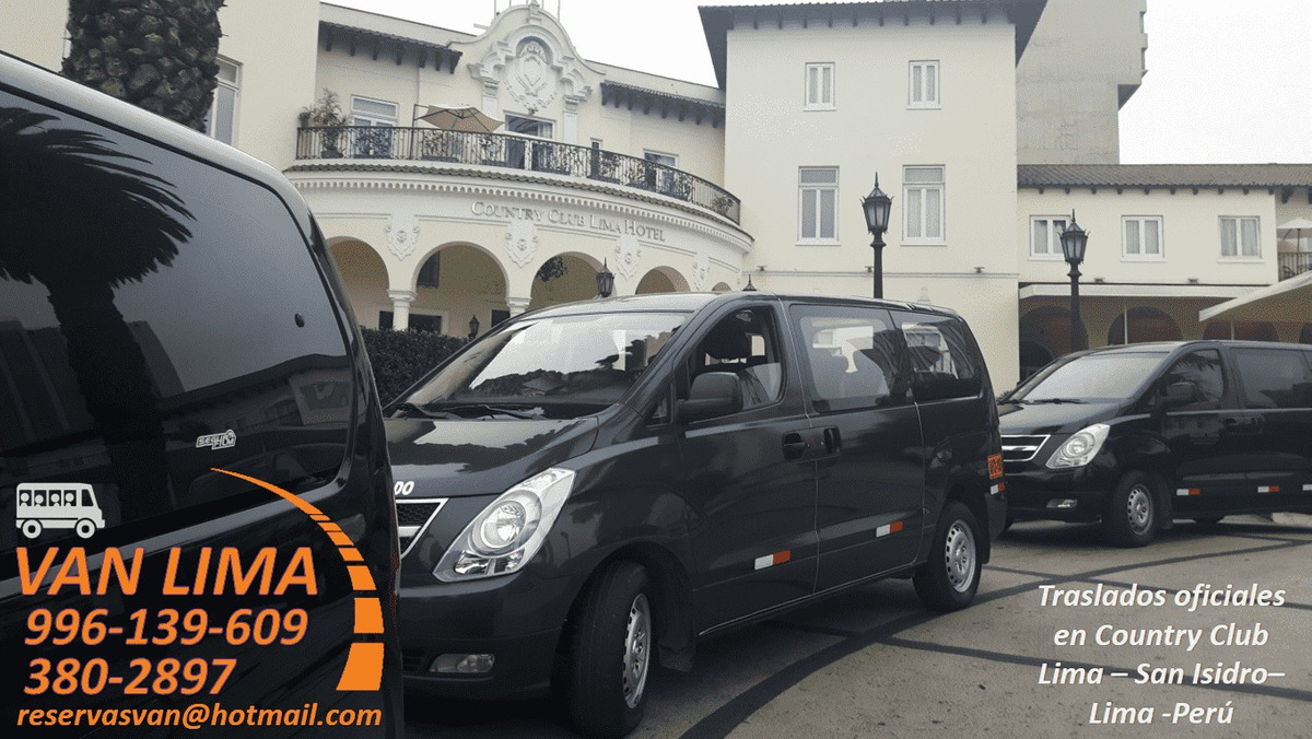 Alquiler de van , combis minivan