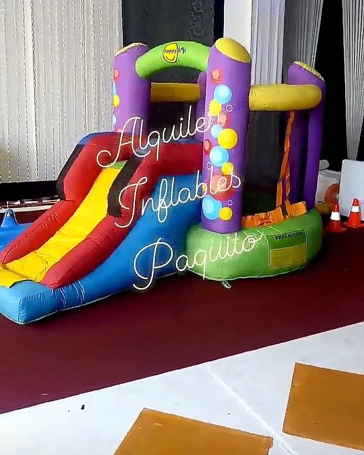 Alquiler inflable cama saltarina saltarín fiestas infantiles