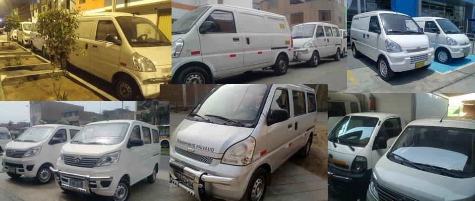 Alquilo minivan desde s/ 60 por día.