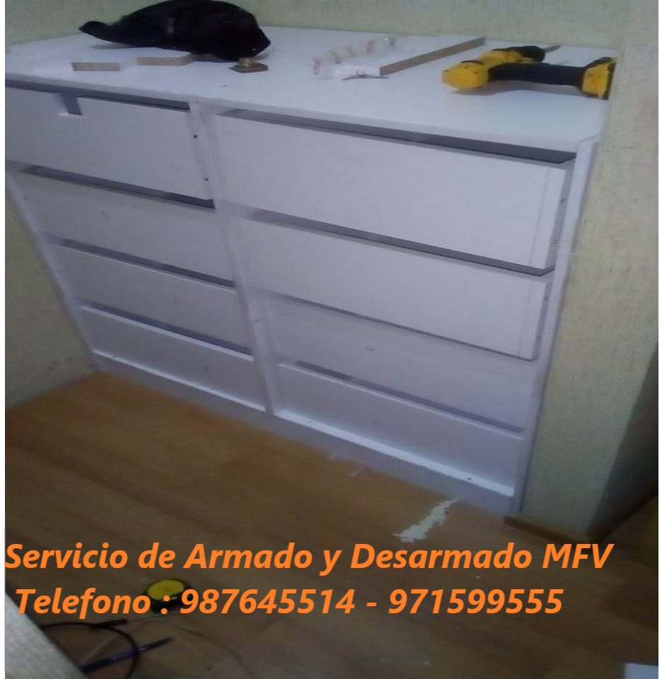 Armado,reparacion,de muebles e instalacion de racks