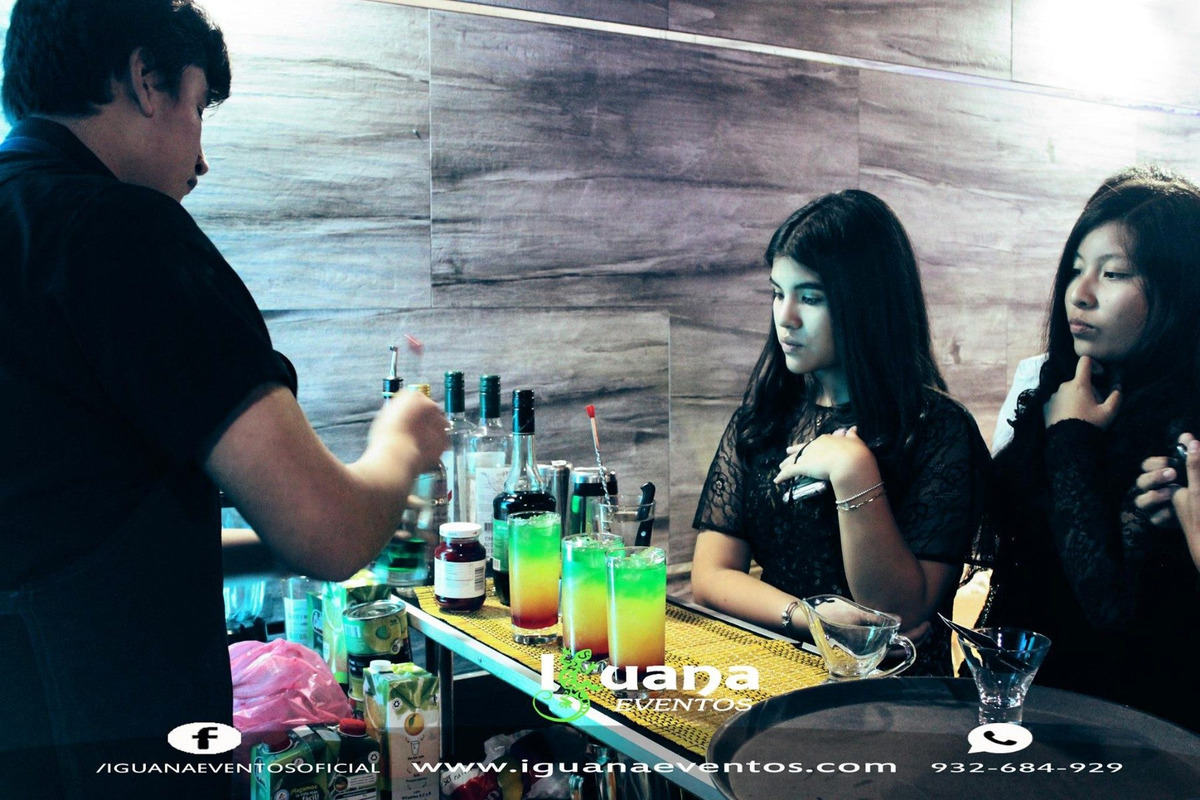 Barman a domicilio, servicio bartender, barra movil, barras