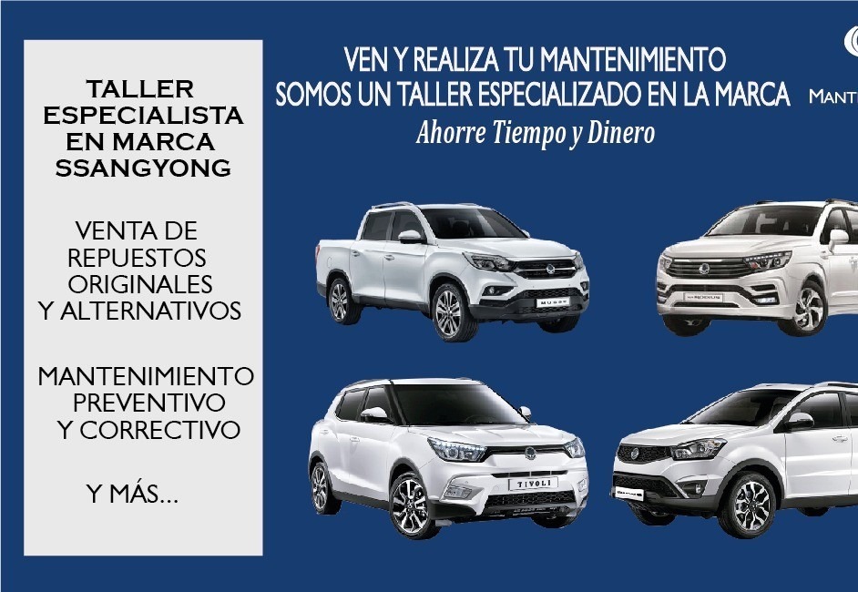 Cambio de aceite ssangyong rexton rodius actyon korando
