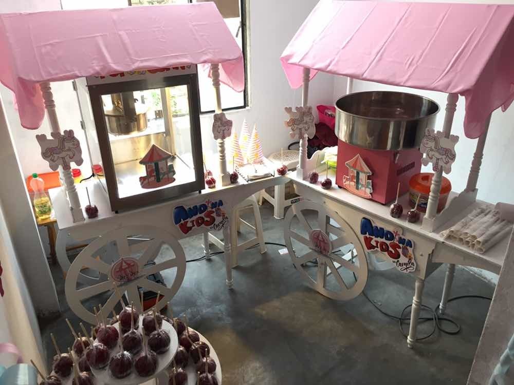 Carrito snack algodon popcorn toldo 993927054
