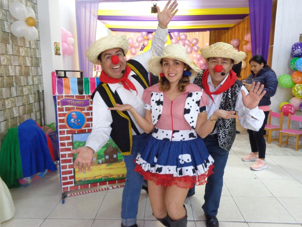 Chicotecas reality niños grandes, payaso, títeres, cuentos