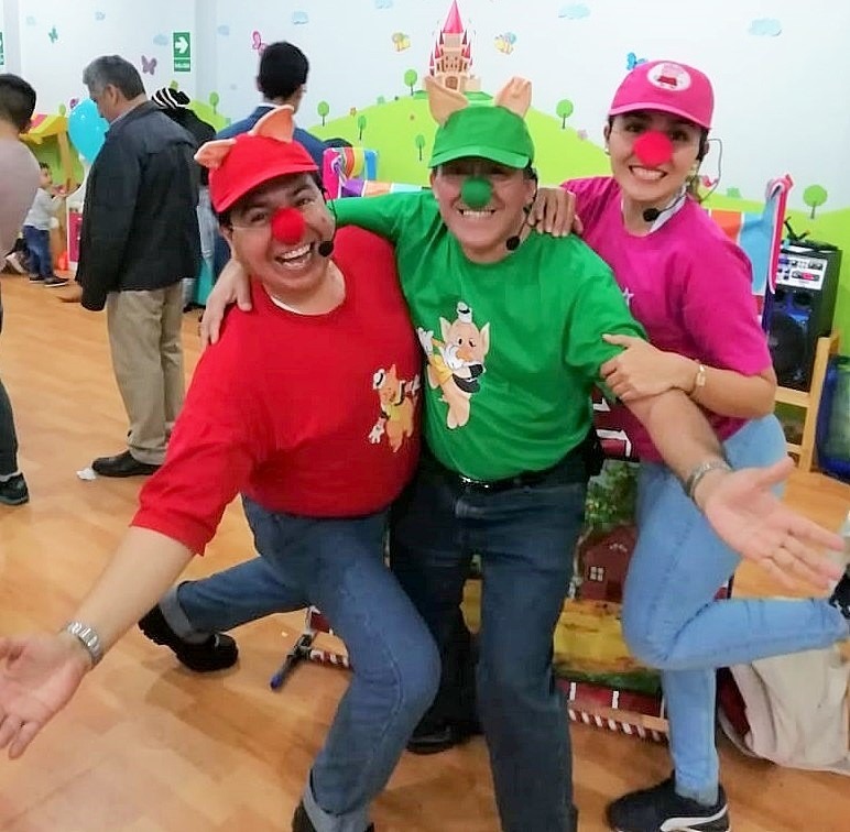 Chicotecas reality niños grandes, payaso, títeres, cuentos