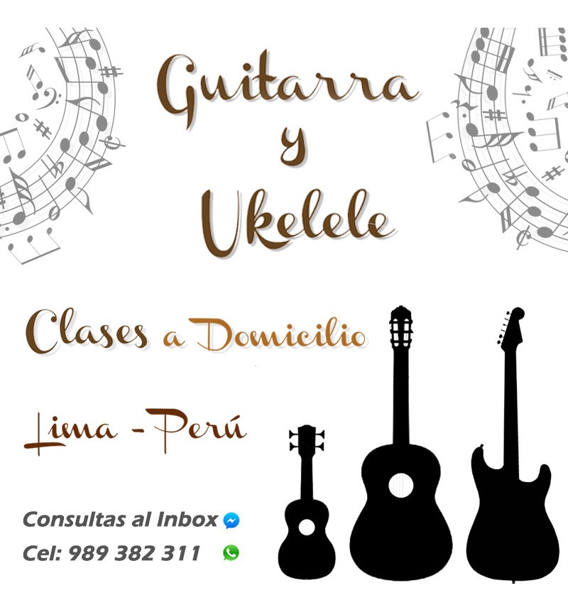Clases de guitarra y ukelele