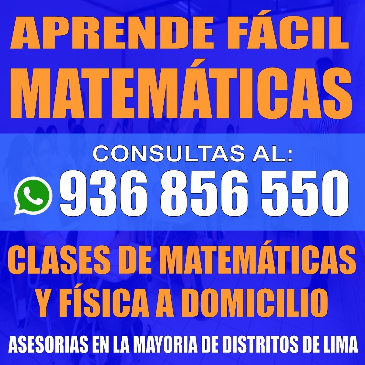 Clases de matemáticas a domicilio profesor de matemáticas
