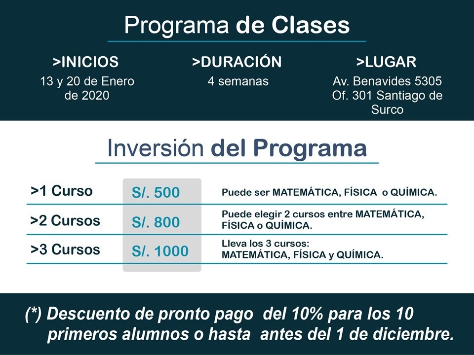 Clases particulares bachillerato inter ib,inicio 13y20 enero