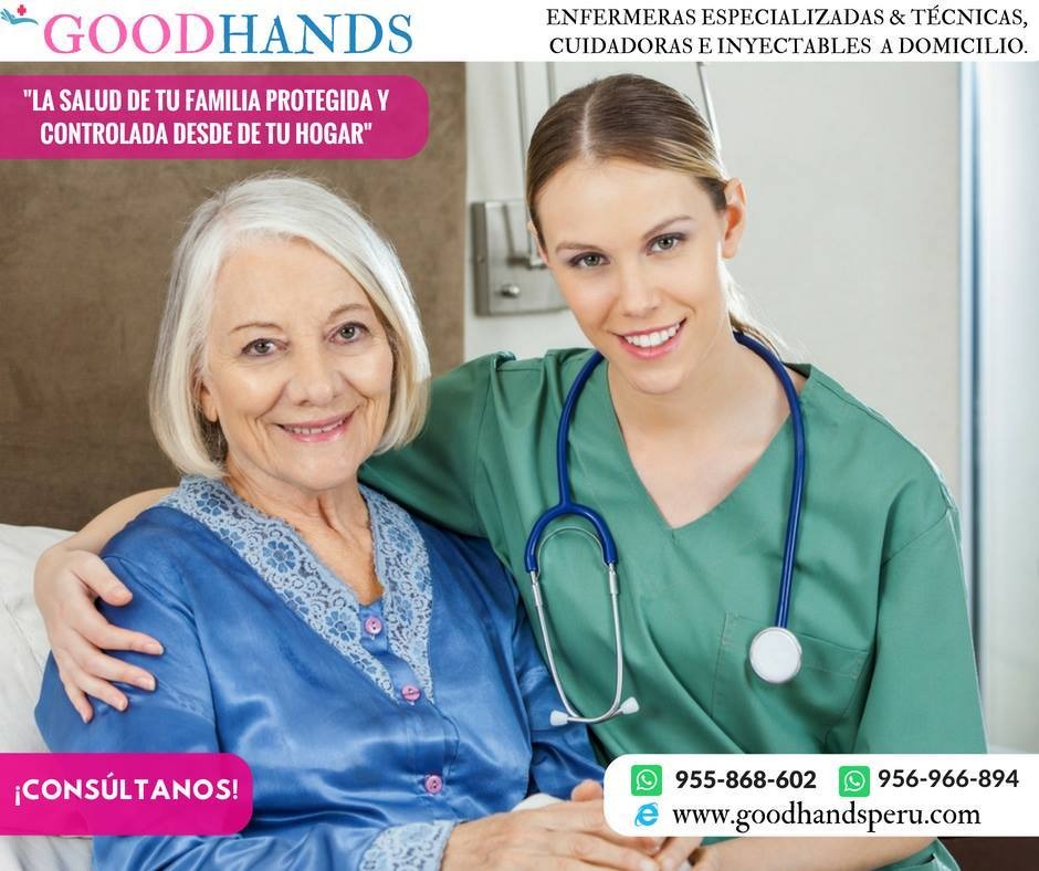 Cuidadoras y tecnicas a domicilio