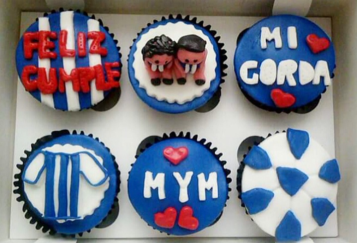 Cupcakes personalizados con dedicatoria