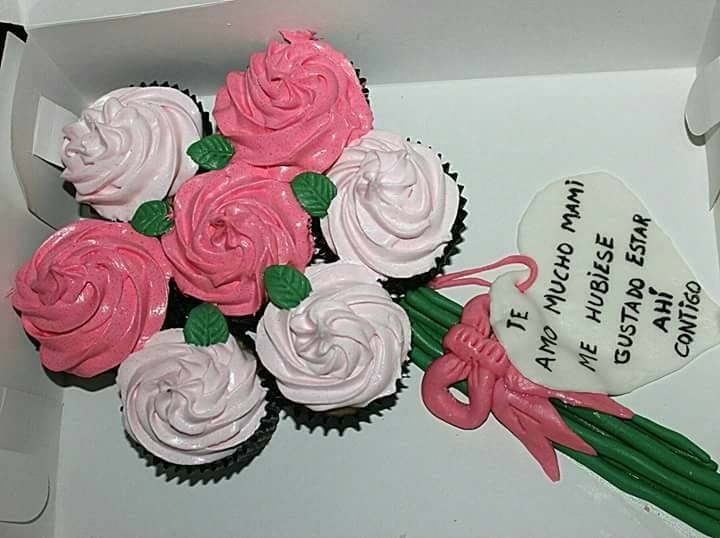 Cupcakes personalizados con dedicatoria