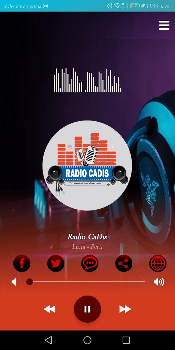 Diseño de página web para radio online