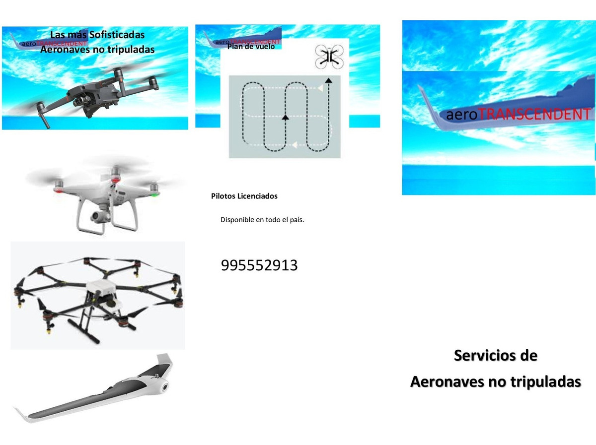 Drone profesional para fotografia, filmacion, fotogrametria