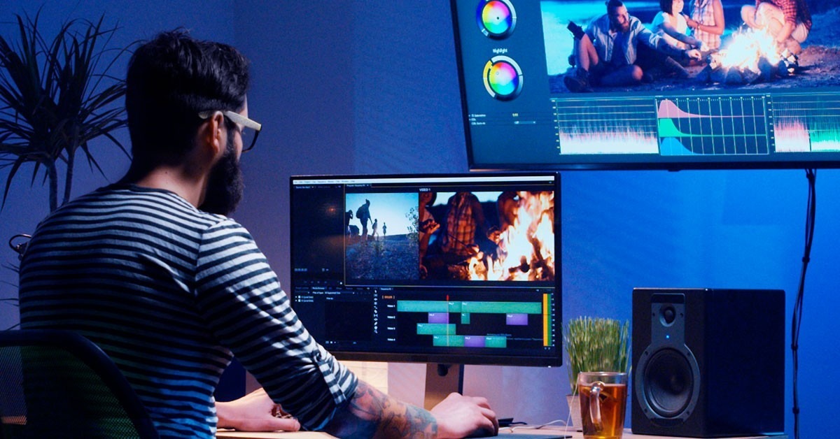 Edición de vídeo y diseño gráfico