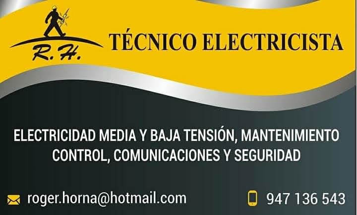 Electricista industrial y residencial
