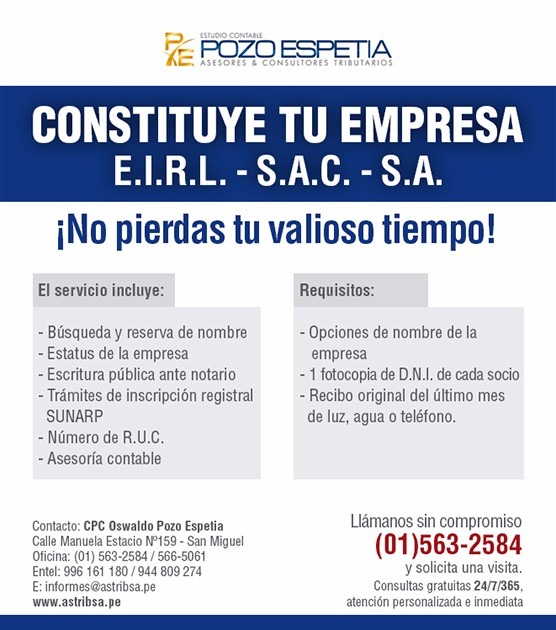 Estudio contable contador servicios auditoria