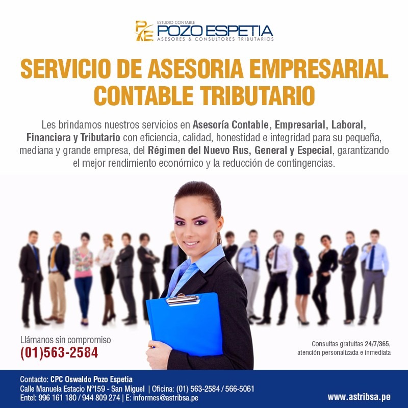 Estudio contable contador servicios auditoria