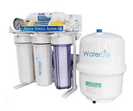 Filtro purificador agua osmosis inversa 6 etapas =375 litros