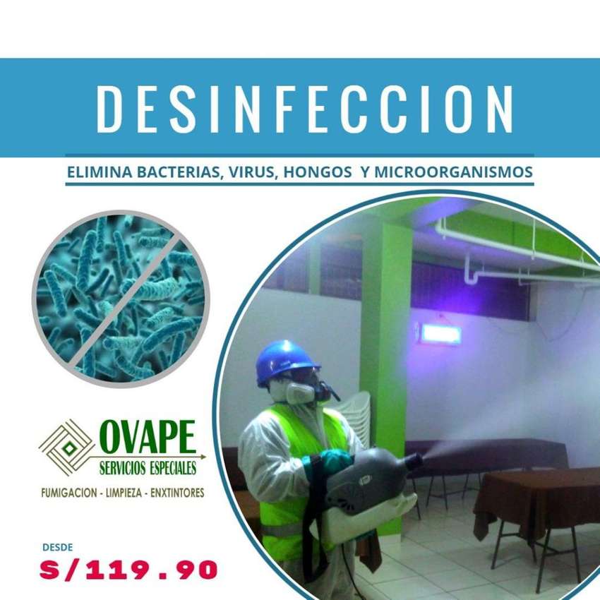 Desinfeccion fumigacion
