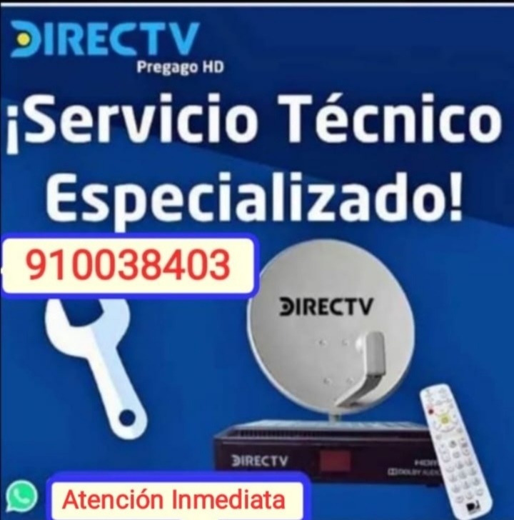 Instalación directv pre pago servicio técnico lim