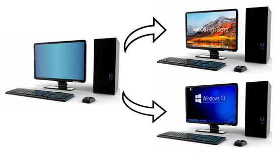 Instalamos mac en tu pc ten catalina y windows dual boot
