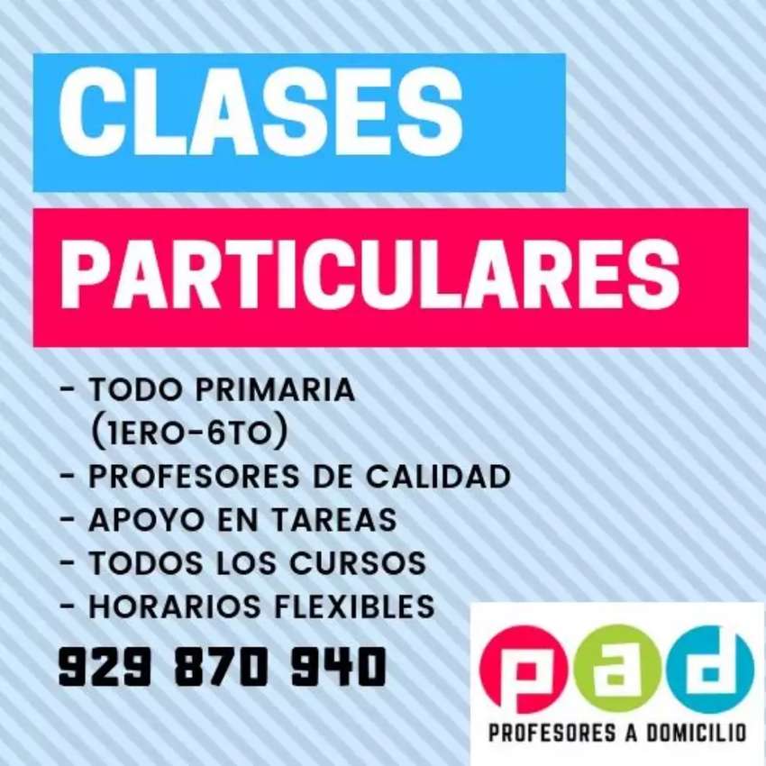 Clases a domicilio