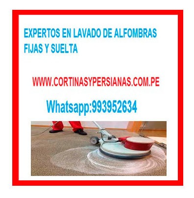 Lavado y limpieza de alfombras y muebles tlfn:016621261