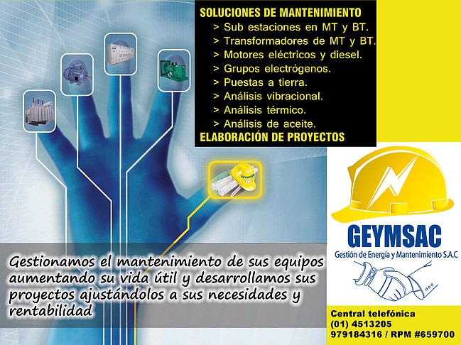 Mantenimiento grupo electrogeno tableros puesta tierra trafo