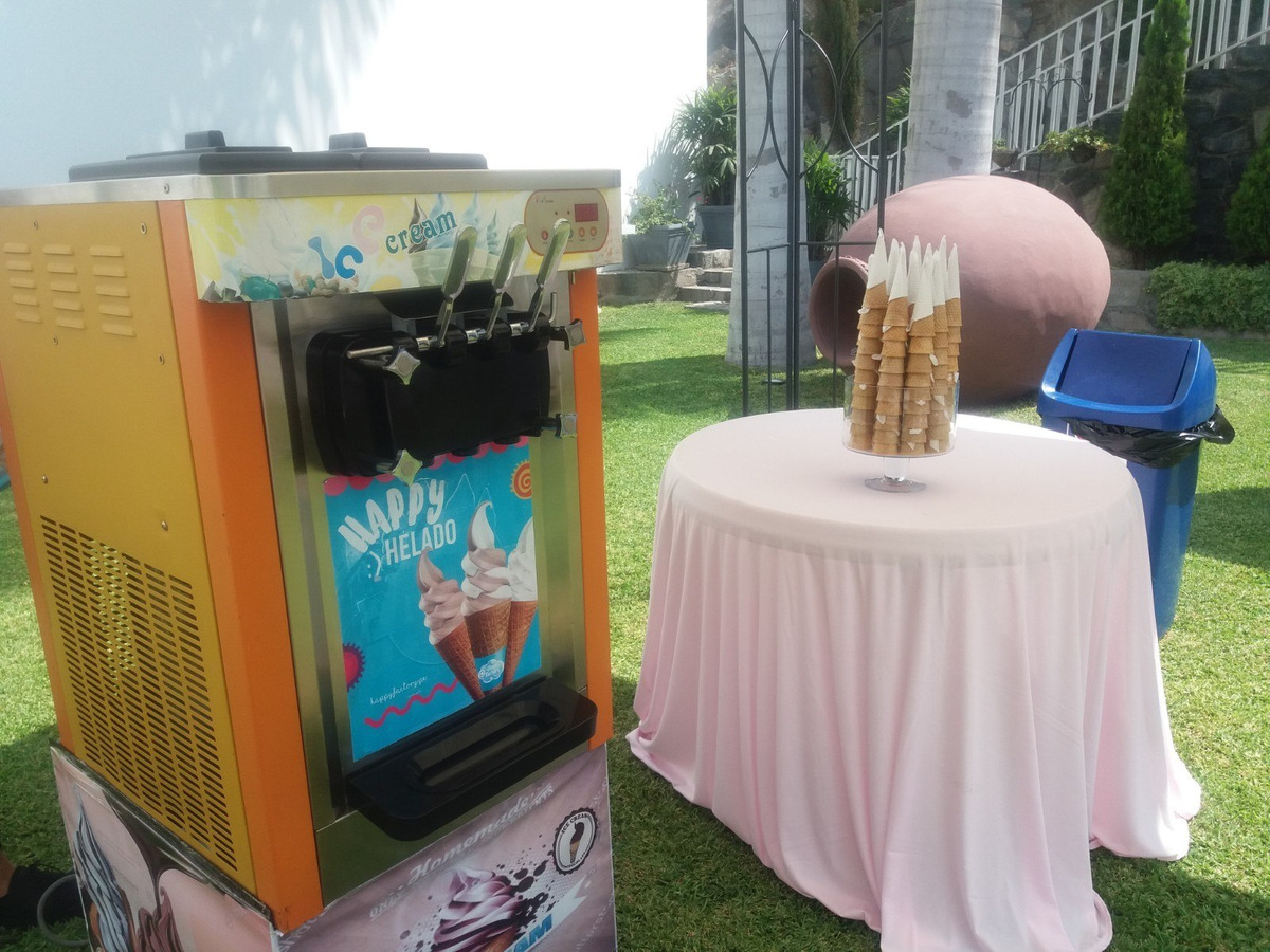 Maquina de helados para tu fiesta