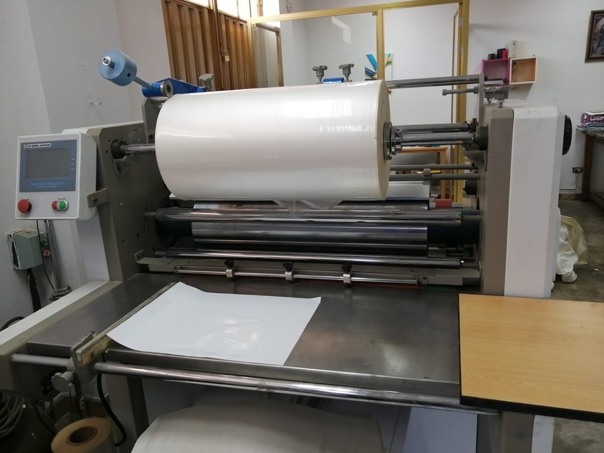 Maquina plastificadora, marca lch, mod plastimatic evolution