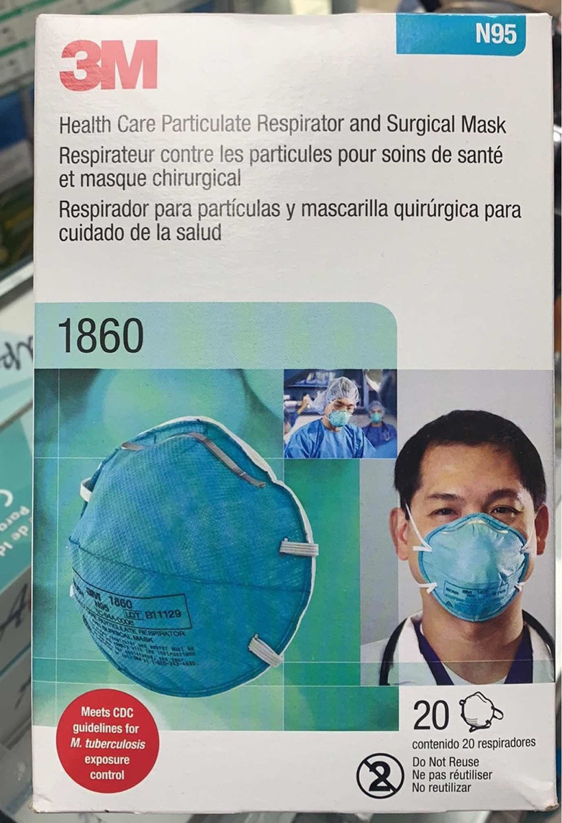 Mascarilla n95 cod: 1860