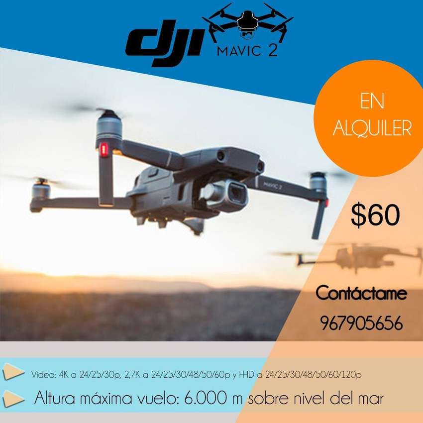 Alquiler de drone mavic 2 pro 4k