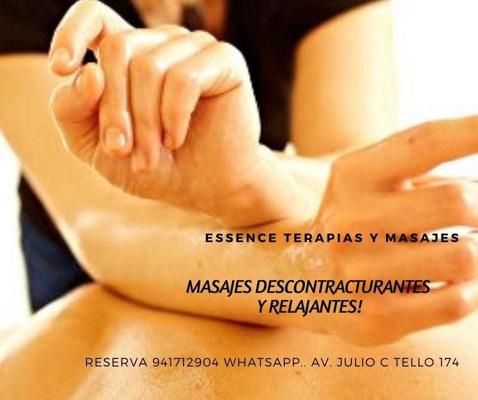 Olvidate del dolor, masajes terapéutico relajantes