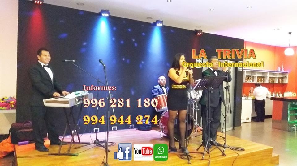 Orquesta música variada orquesta para matrimonios en perú