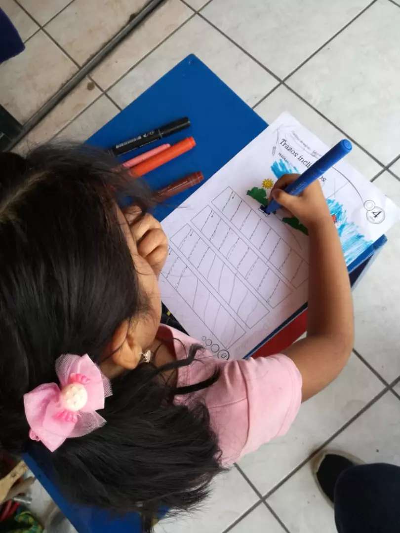 Guarderia atendida por docentes.
