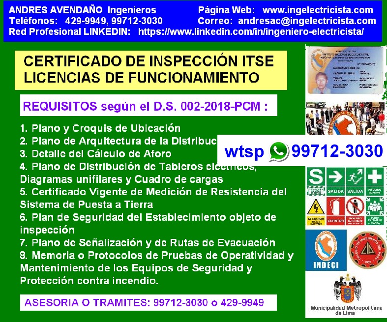 Plan de seguridad, planos de evacuacion señalizacion indeci
