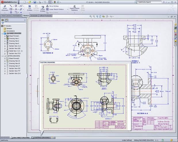 Planos y modelado 3d en autocad solidworks inventor jcc