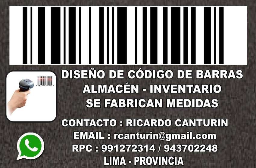 Generador de codigo de barrras