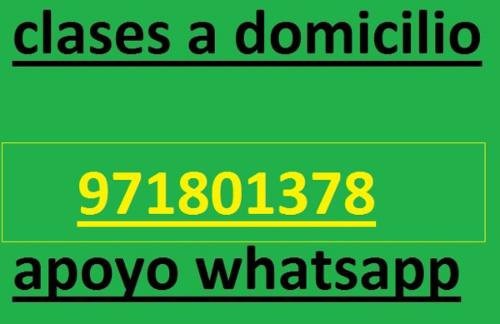 Profesor particular ayuda por whastapp calculo fisica quimic