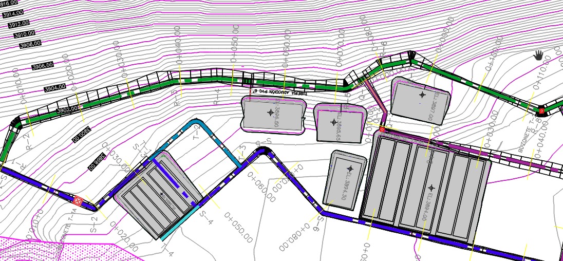 Proyectos en autocad,civil 3d y revit