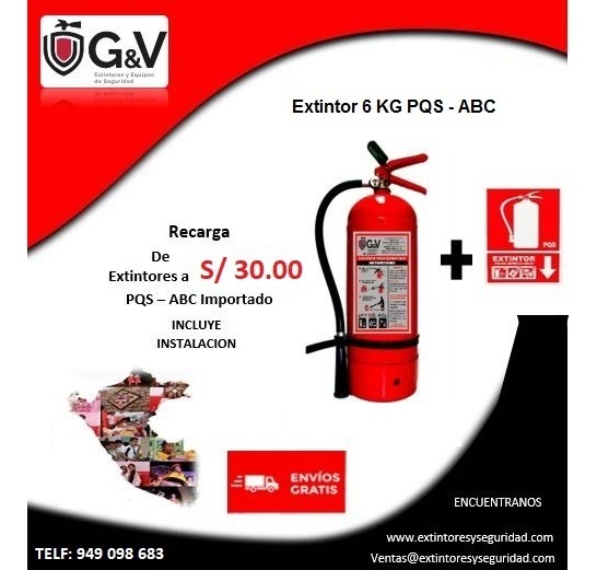 Recarga de extintores