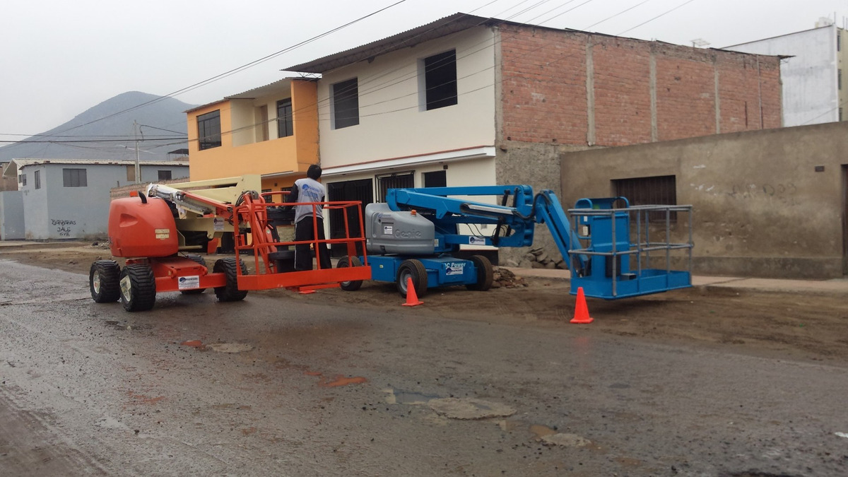 Rentamos plataformas elevadoras jlg 14 mt diesel