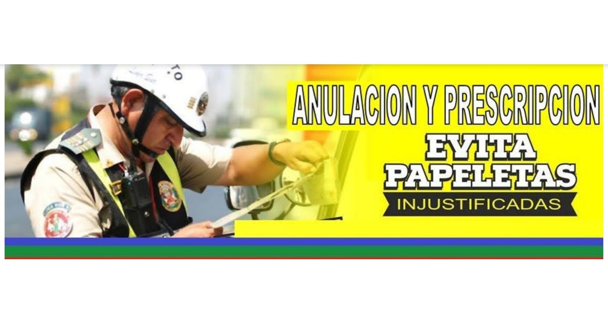 Se anula papeletas de tránsito y actas de control